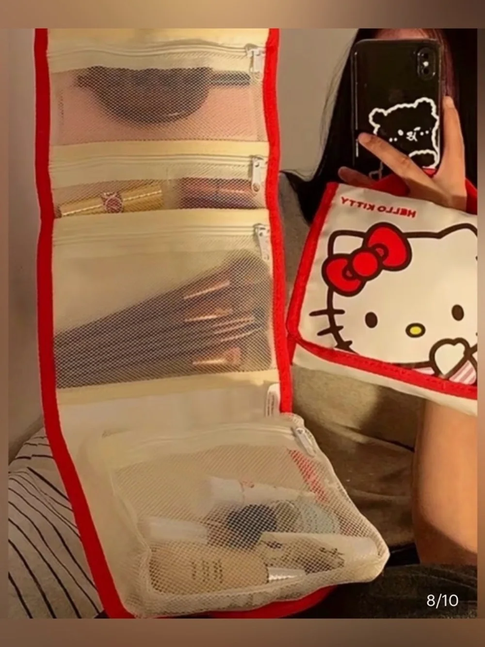 ❤️❤️SANRIO MYSTERY BUNDLE with Hello Kitty Travel Toliletry Foldup Bag